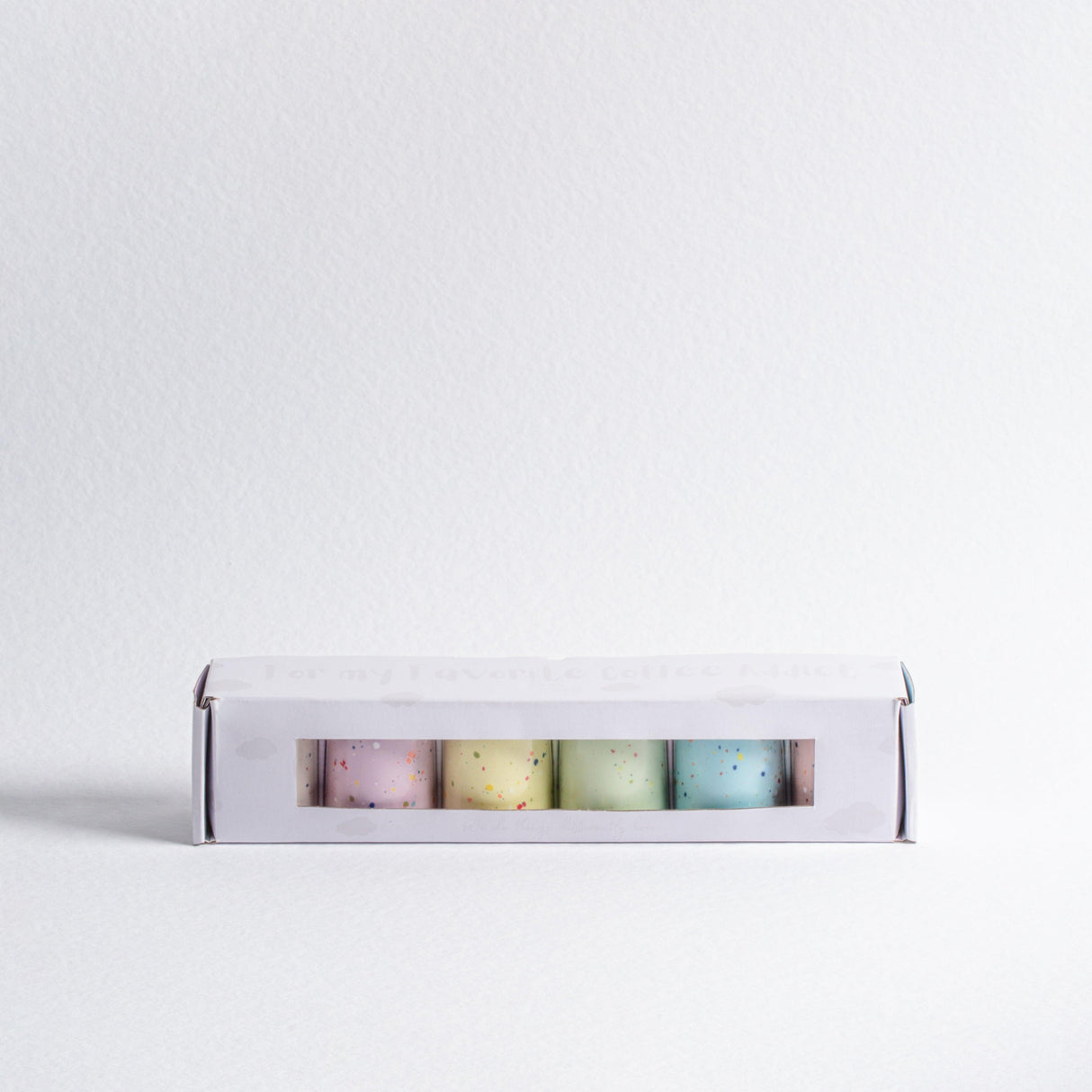 Set of 6 Ceramic Espresso Cups /Egg Cups