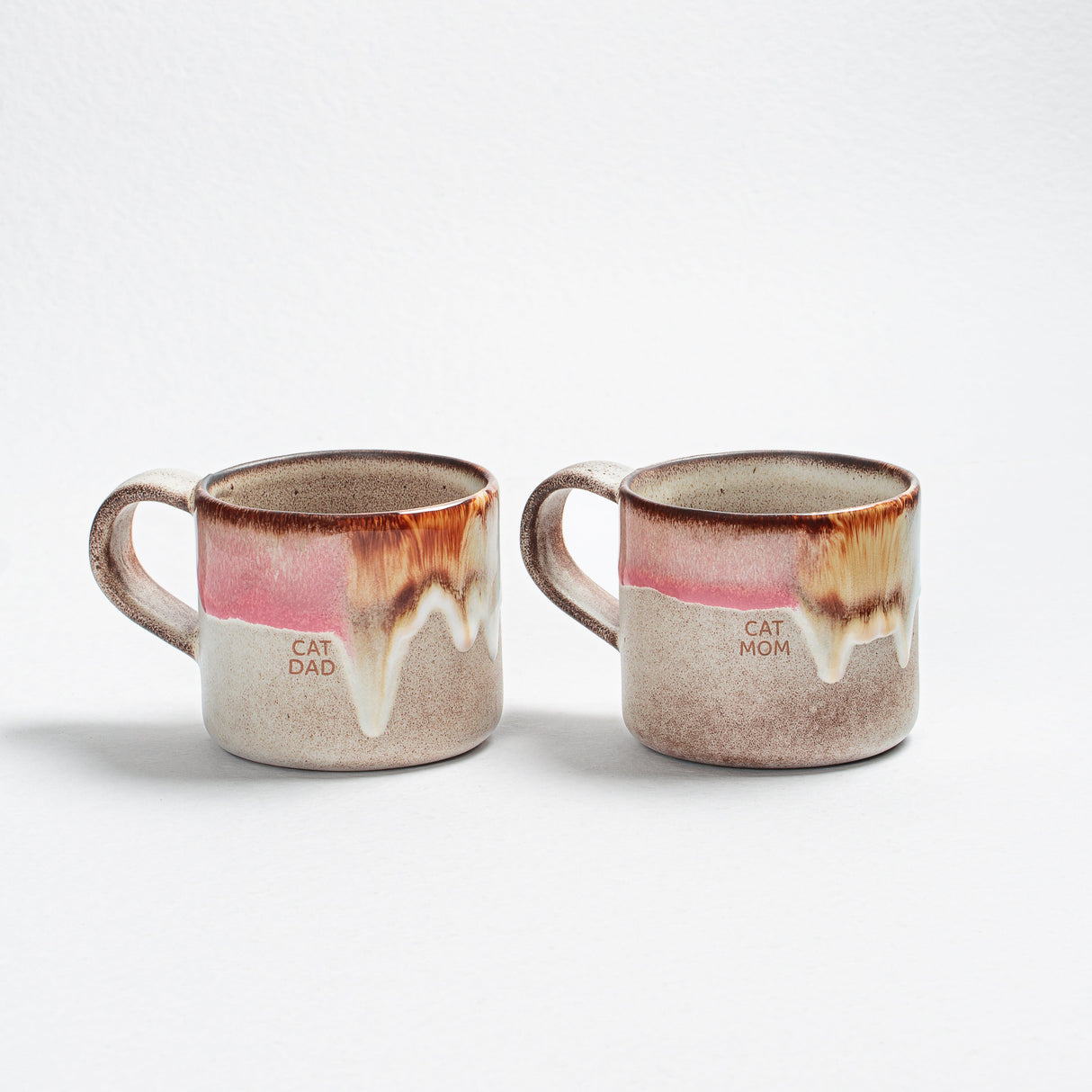 Cat Mom & Dad Mugs, 12.2oz, Set of 2