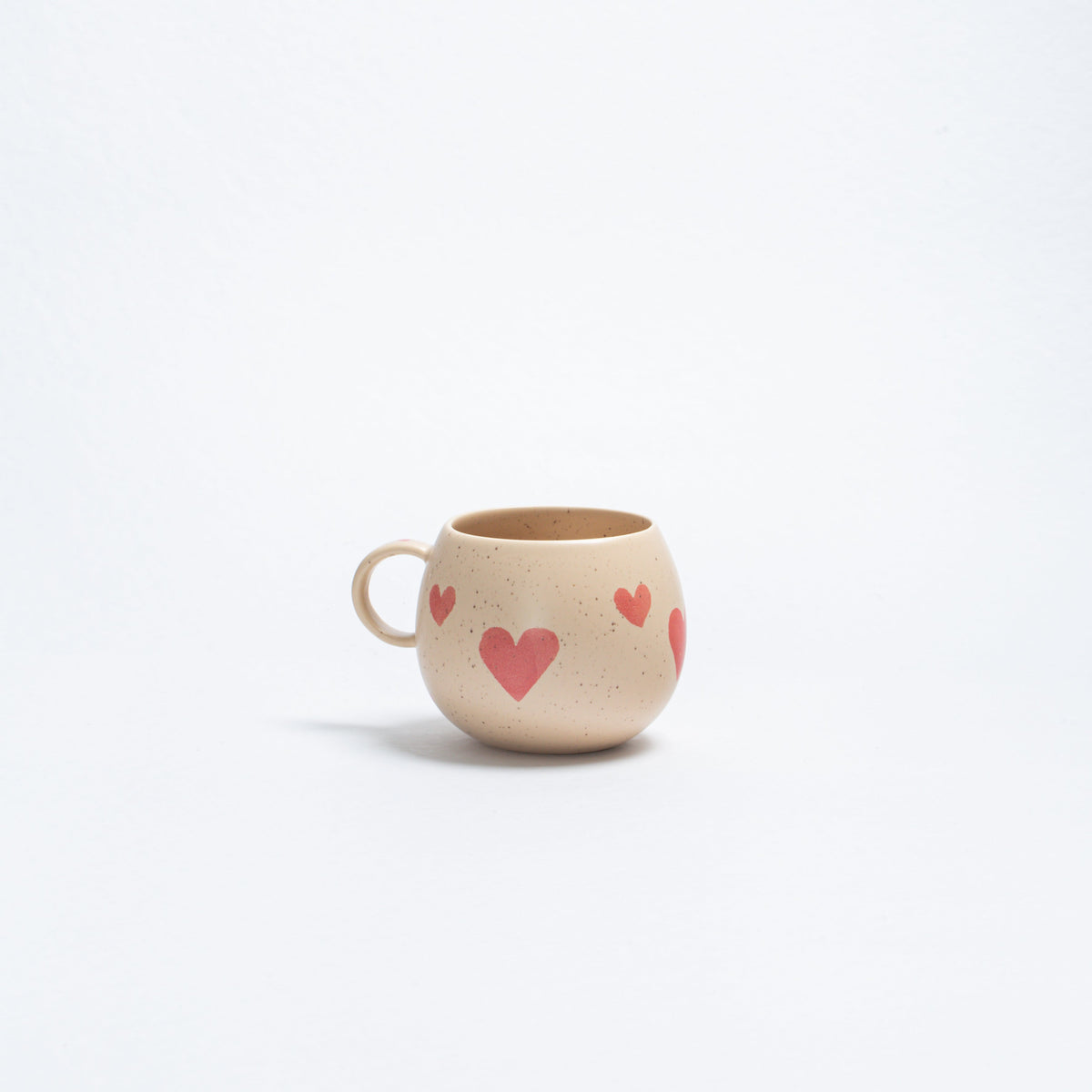 Hearts Stoneware ceramic Mug 17oz / 500ml — Limited Edition