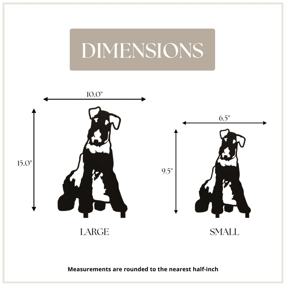 Airedale Terrier Garden Stake