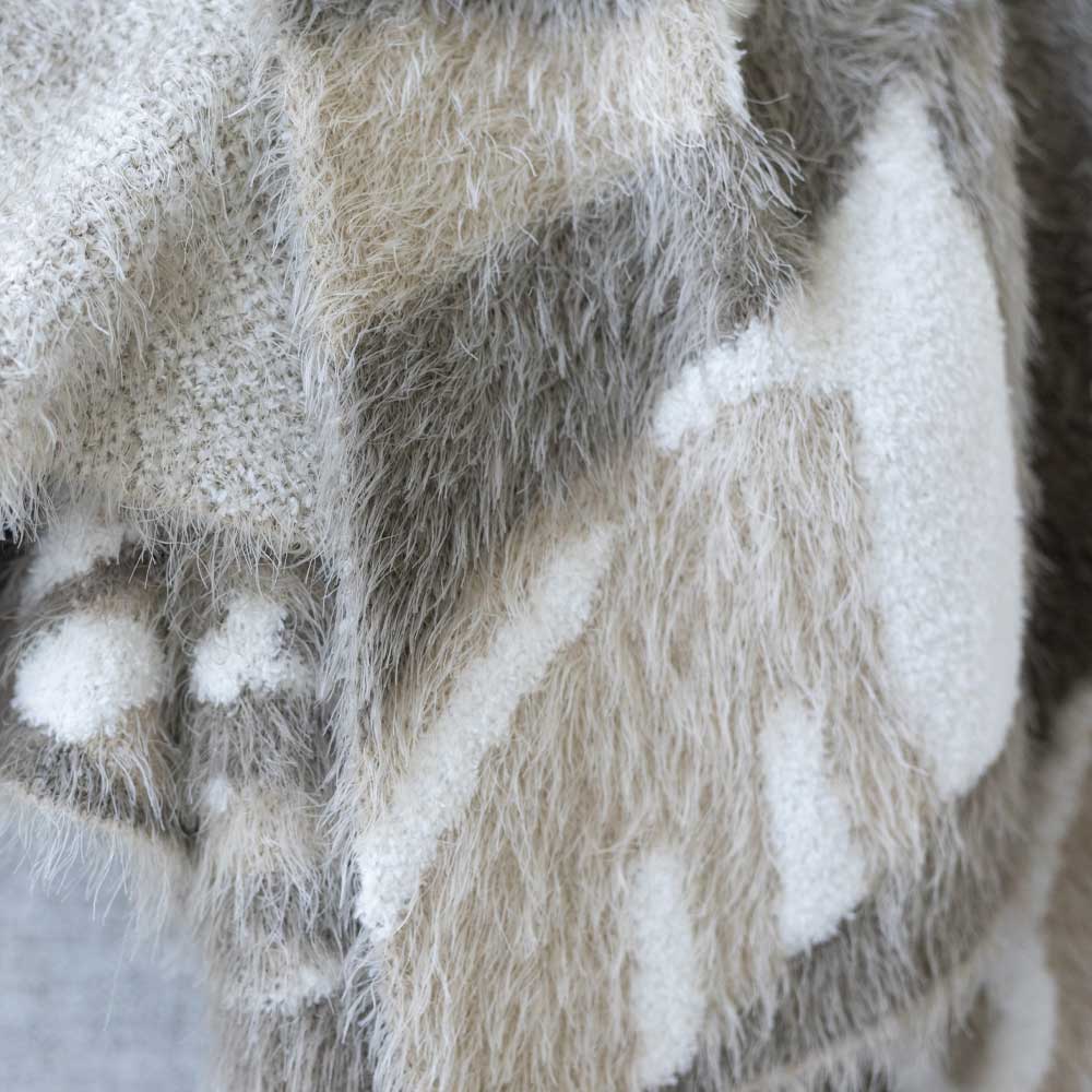 Dream Jumper Maybach Knit Blanket, Pluto, 48” x 72”