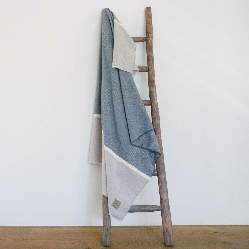 Peace Namaste Lambswool Blanket, 48” x 72”