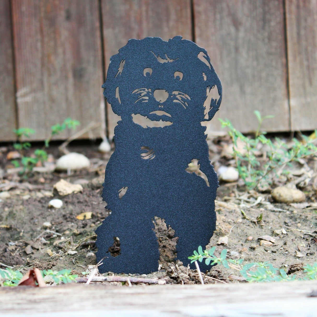 Havanese Garden Stake