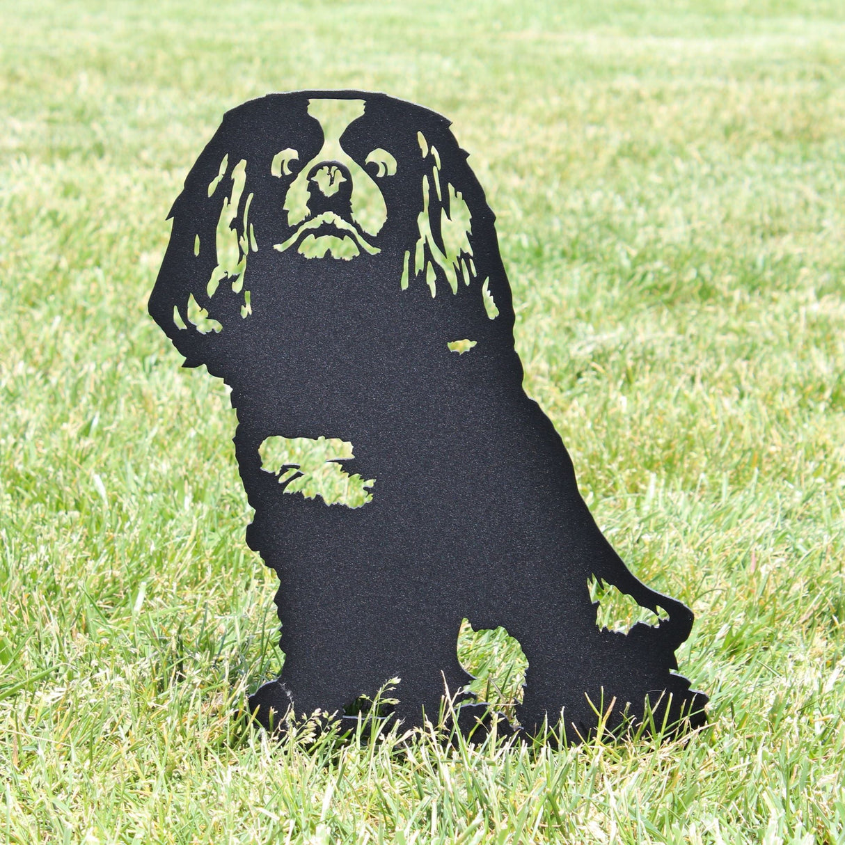 Cavalier King Charles Spaniel Garden Stake