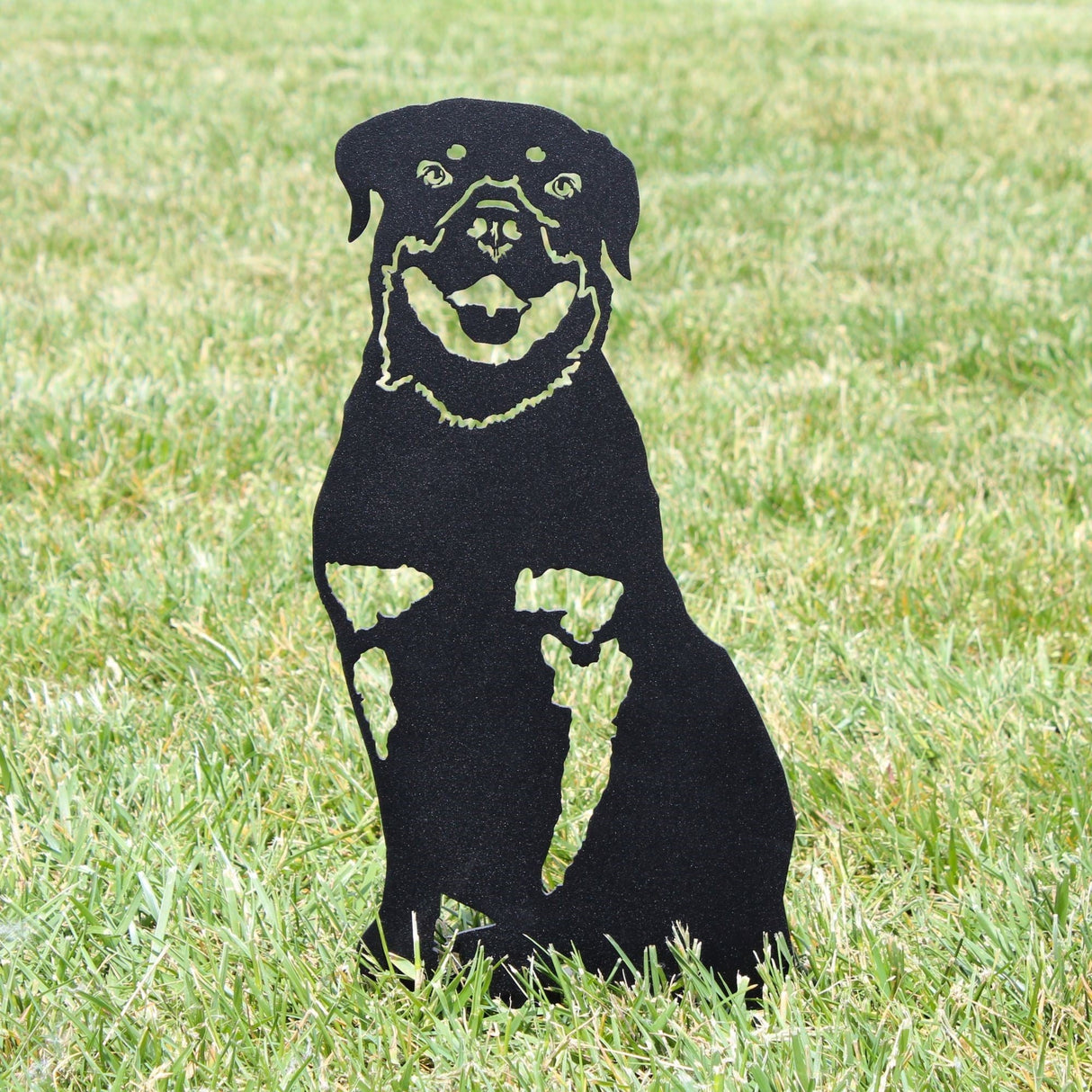 Rottweiler Garden Stake
