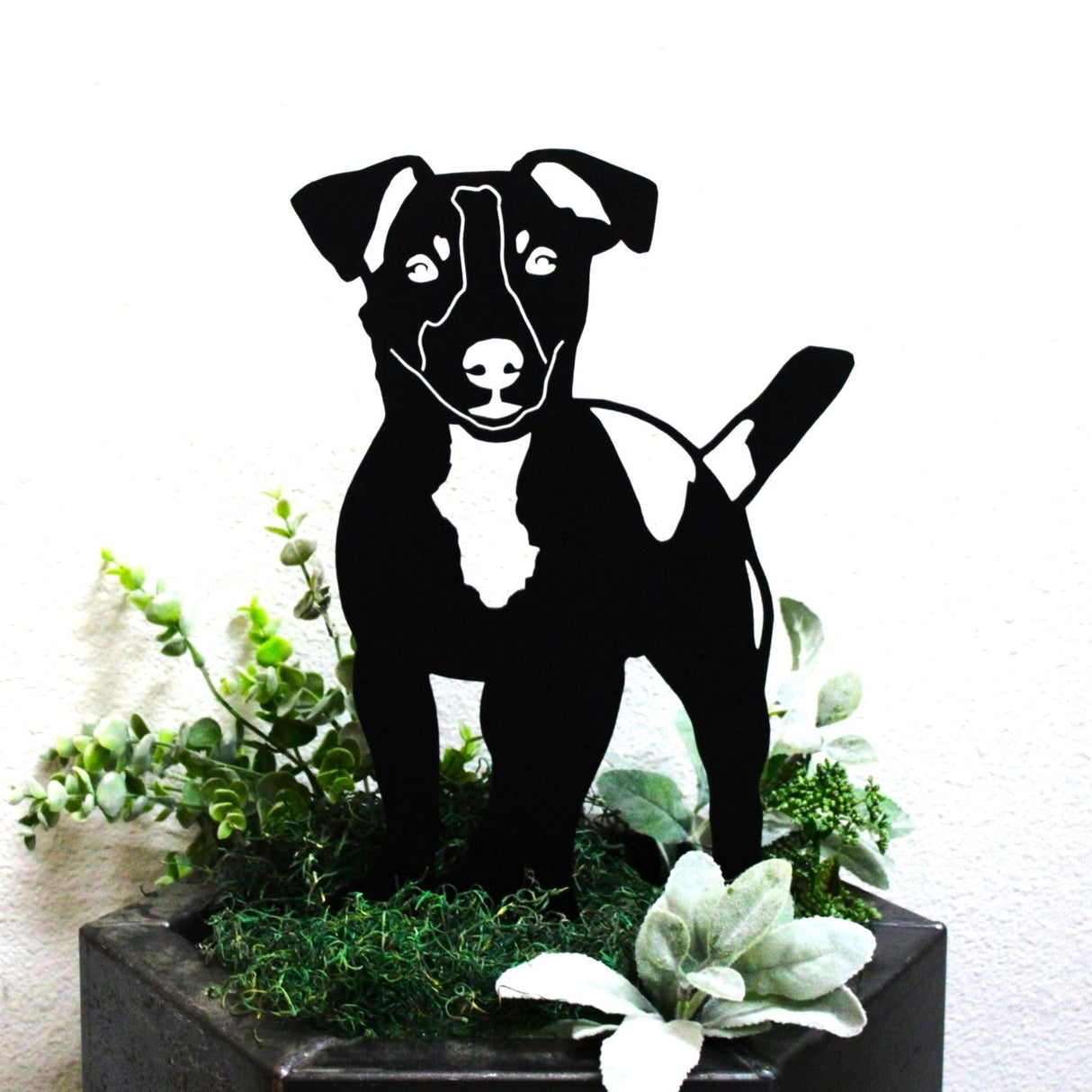 Jack Russell Terrier Garden Stake