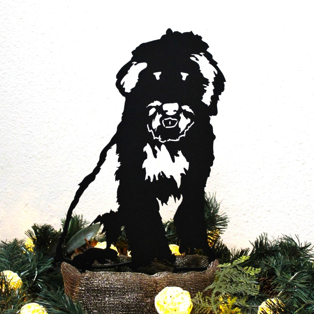 Old English Sheepdog Garden Stake