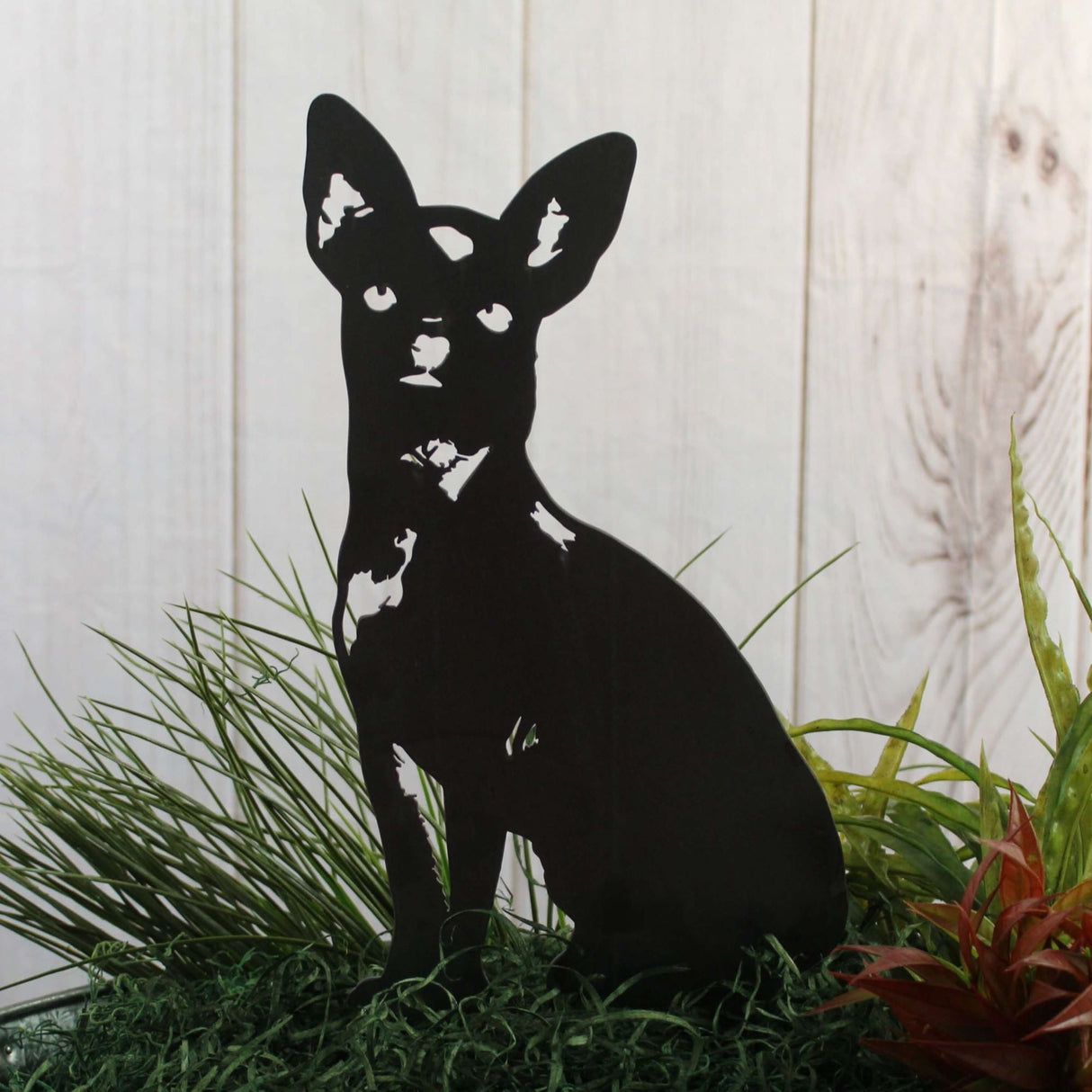Chihuahua Garden Stake