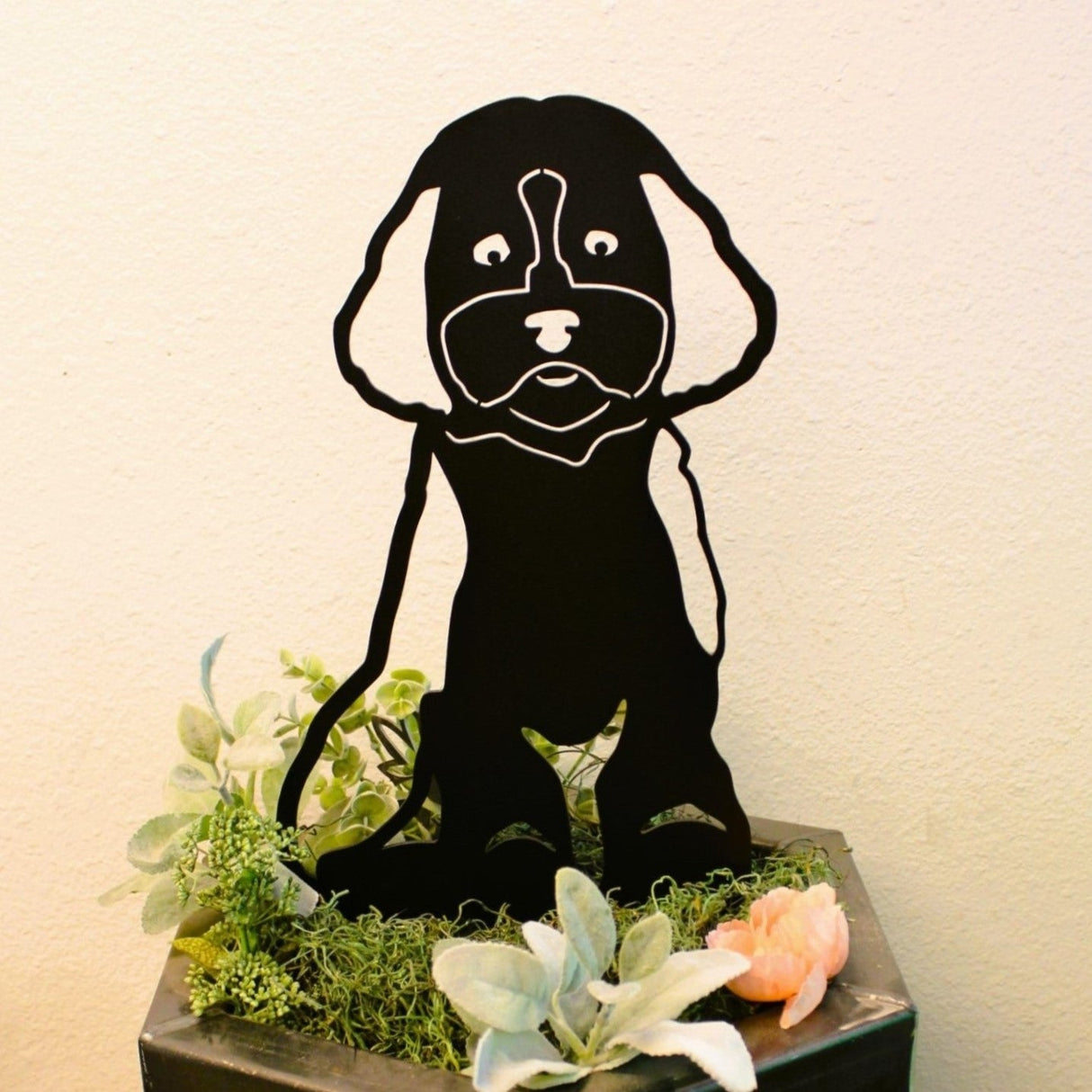 Maltipoo Garden Stake