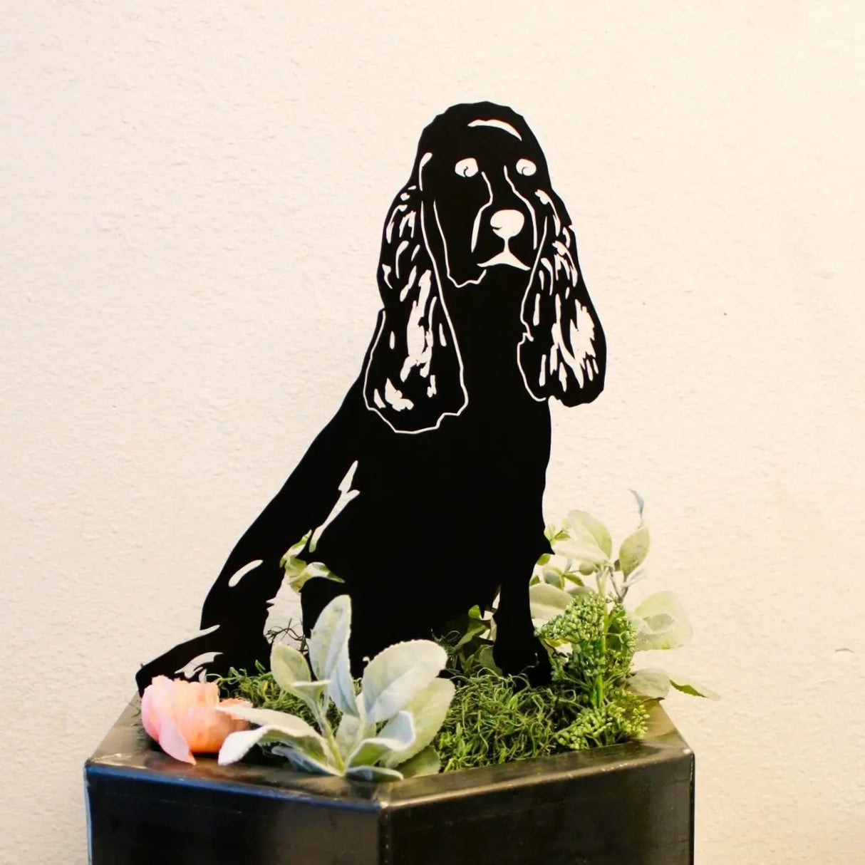 Cocker Spaniel Garden Stake