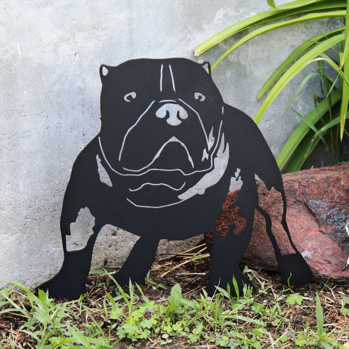 American Bully Garden Stake