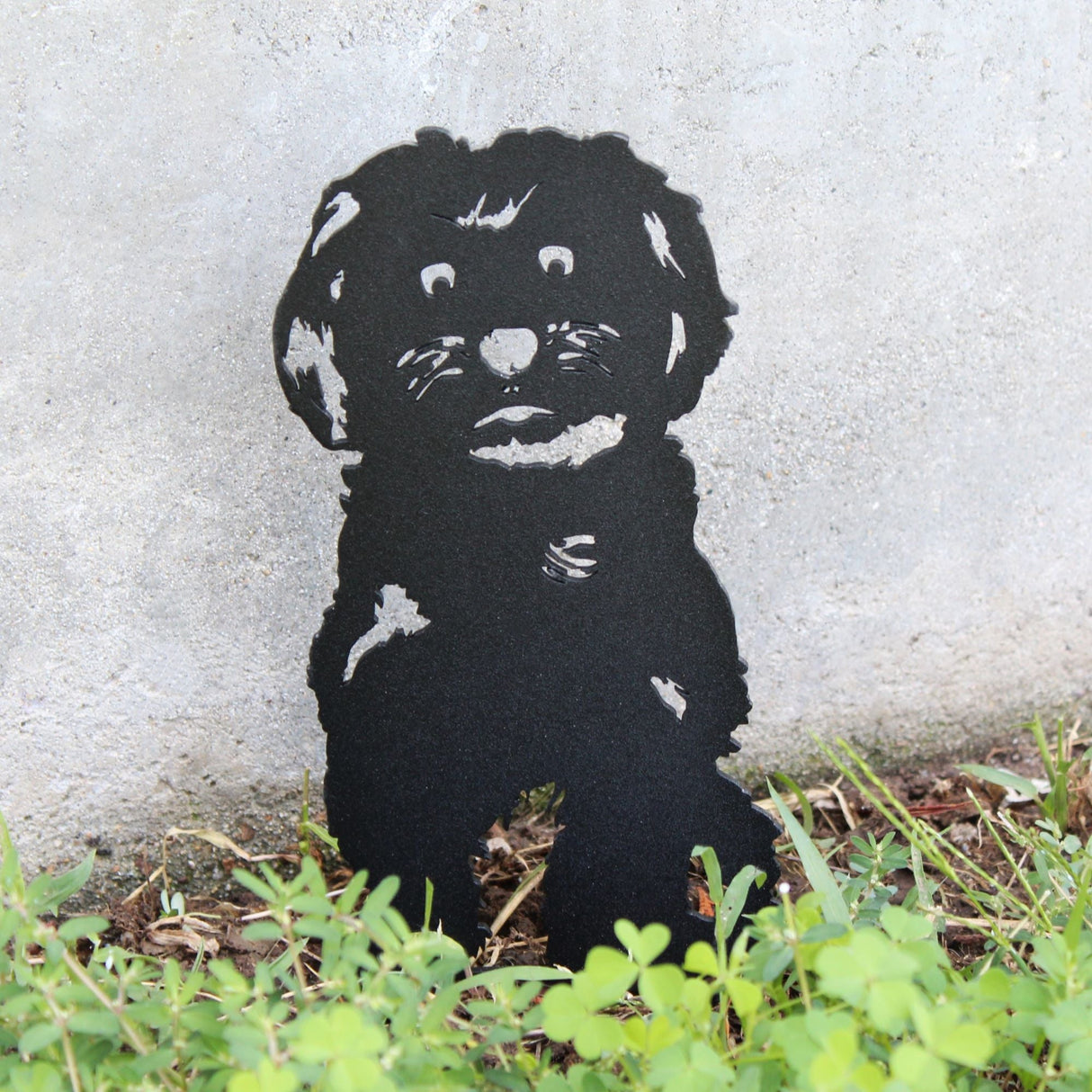 Maltese Garden Stake