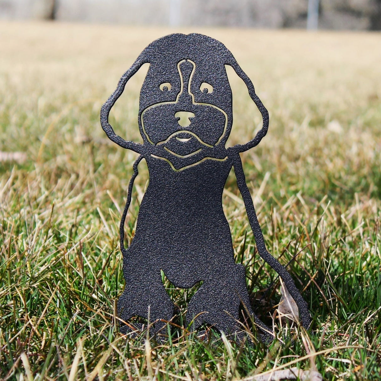 Maltipoo Garden Stake