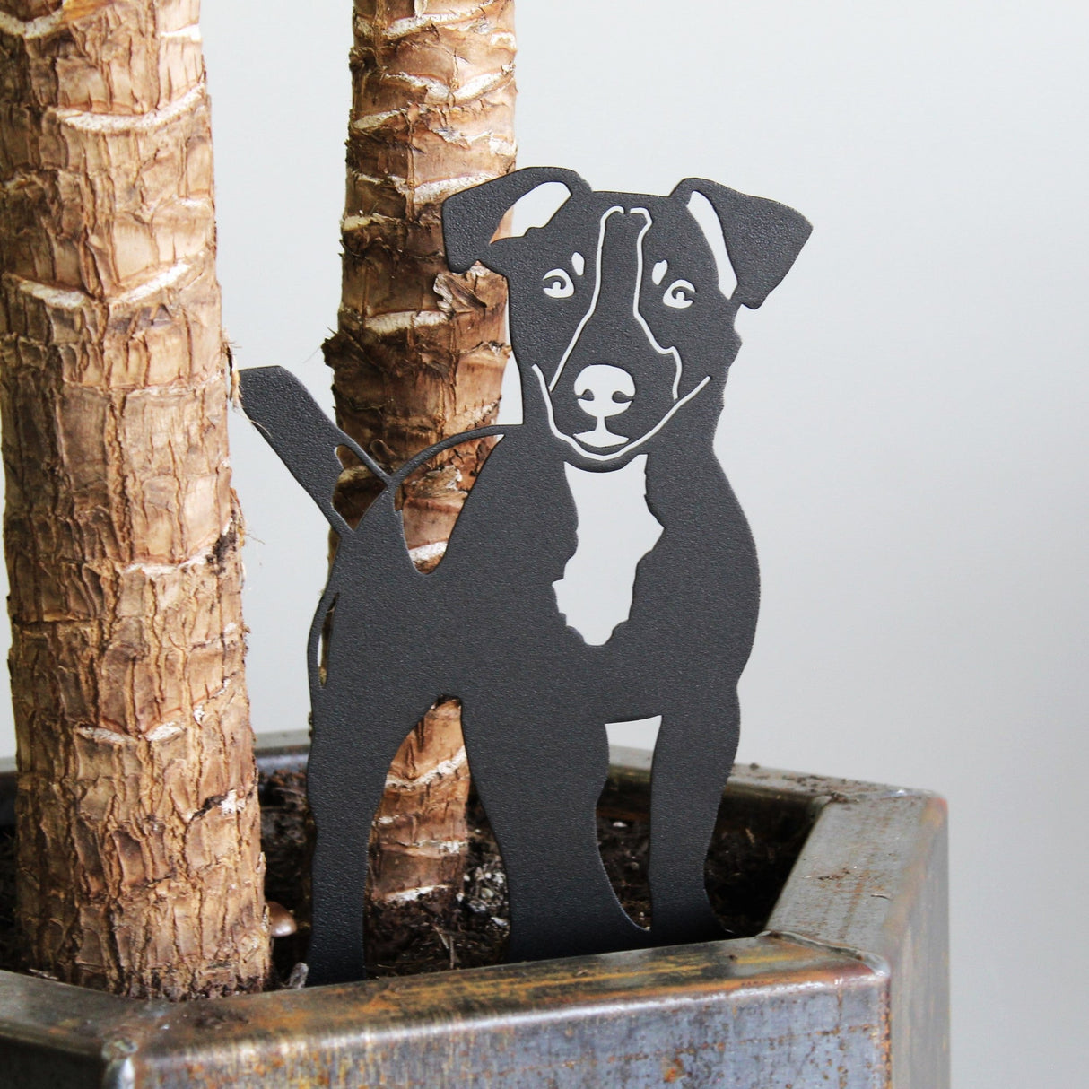 Jack Russell Terrier Garden Stake