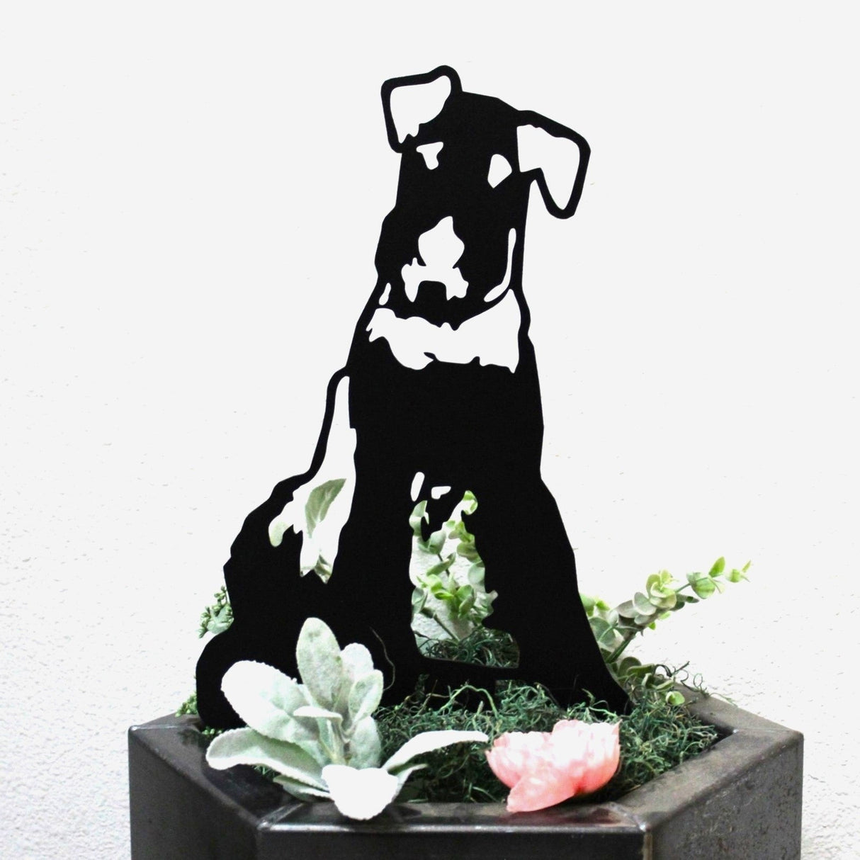 Airedale Terrier Garden Stake