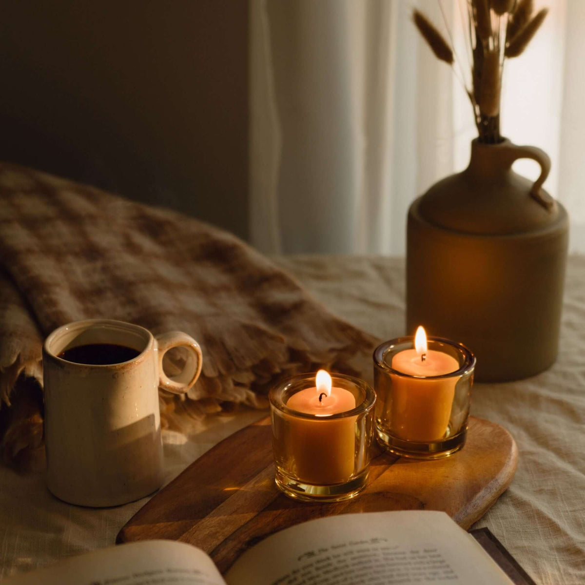 Pure Beeswax Votive Candles