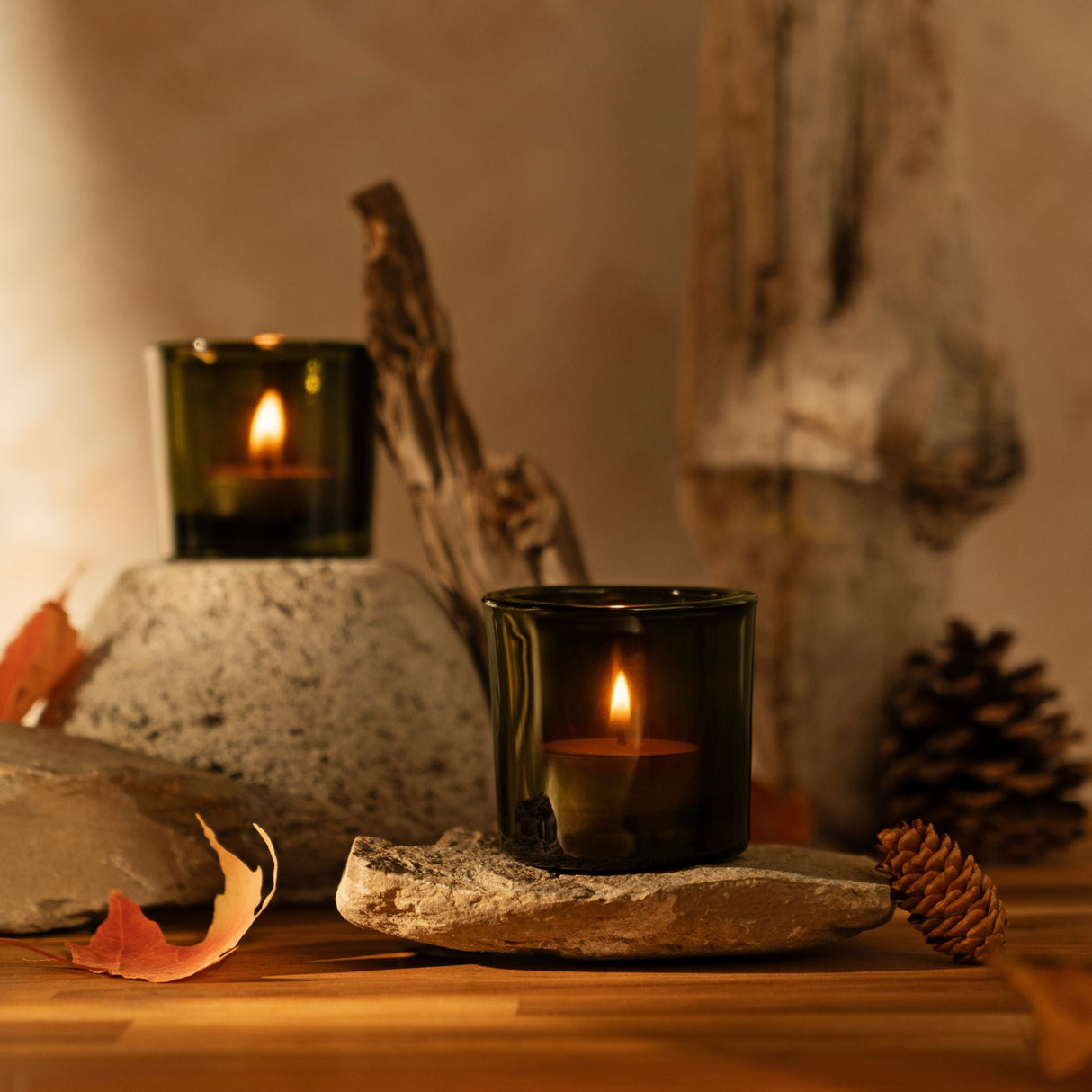 Pure Beeswax Tea Light Candles