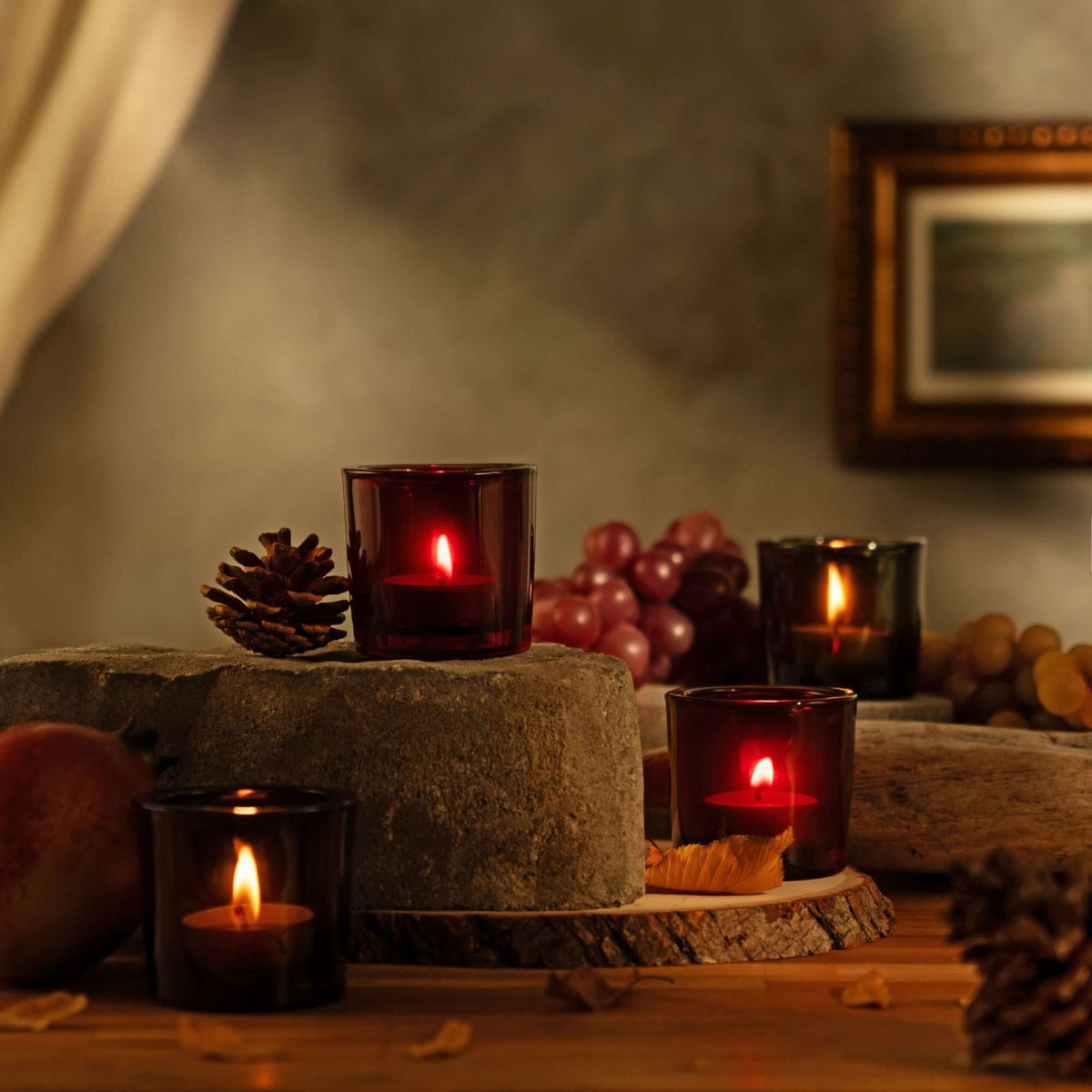 Pure Beeswax Tea Light Candles