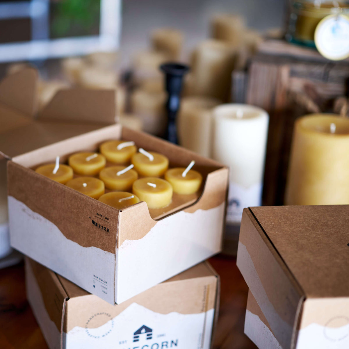 Pure Beeswax Votive Candles
