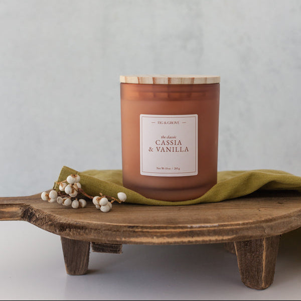 Cassia Vanilla - The Classic Soy Wax Candle