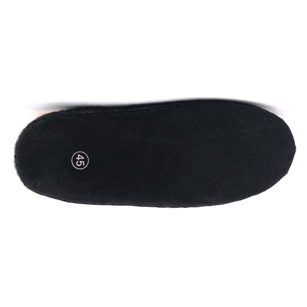 Mens Astoria Noir Wool House Slippers