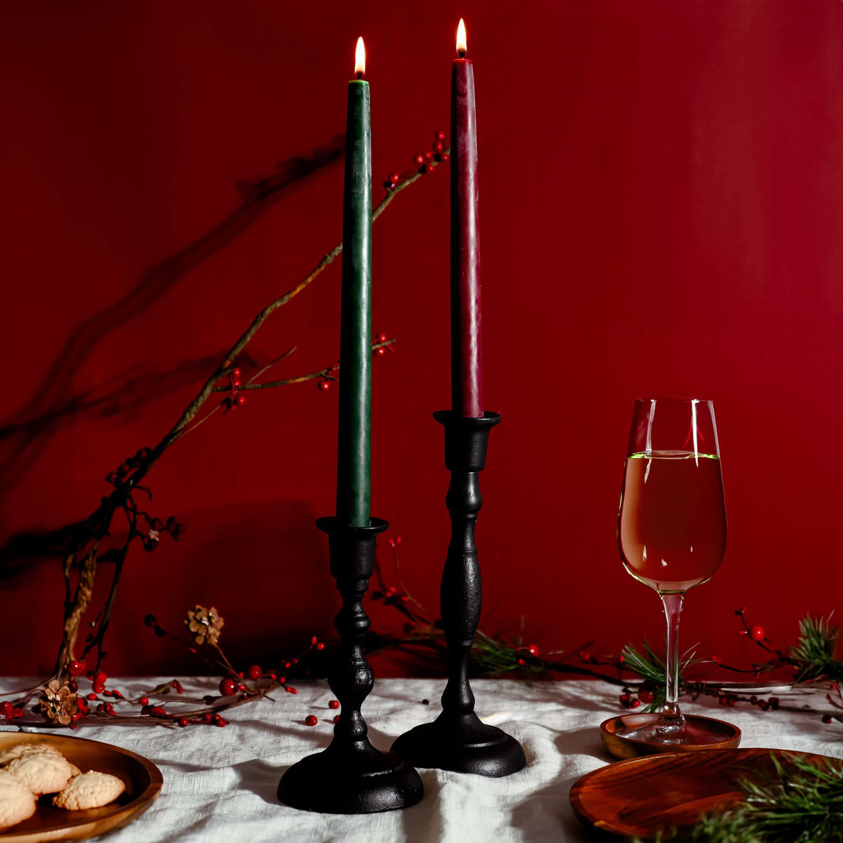 Taper Candle Holders - Handcrafted Cast Iron
