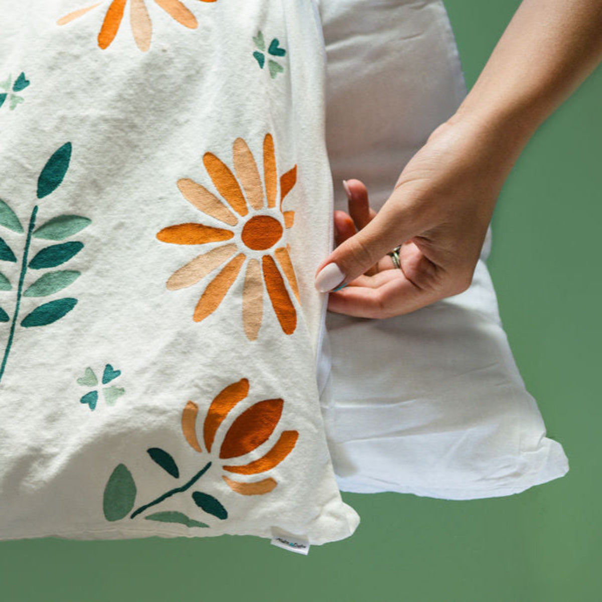 Painted Throw Pillow Kit