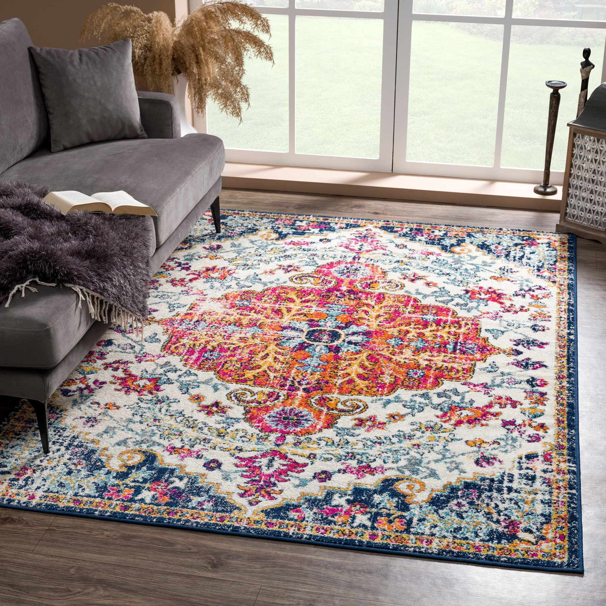 Bodrum Lite Colorful Rug - Clearance