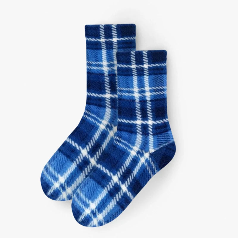 Polar Feet SUPER STRETCHY Fleece Socks - Flannel