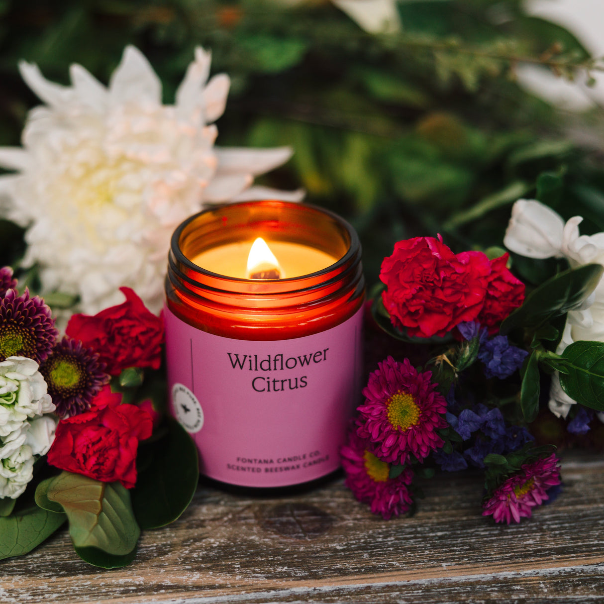 Wildflower Citrus Jar Candle