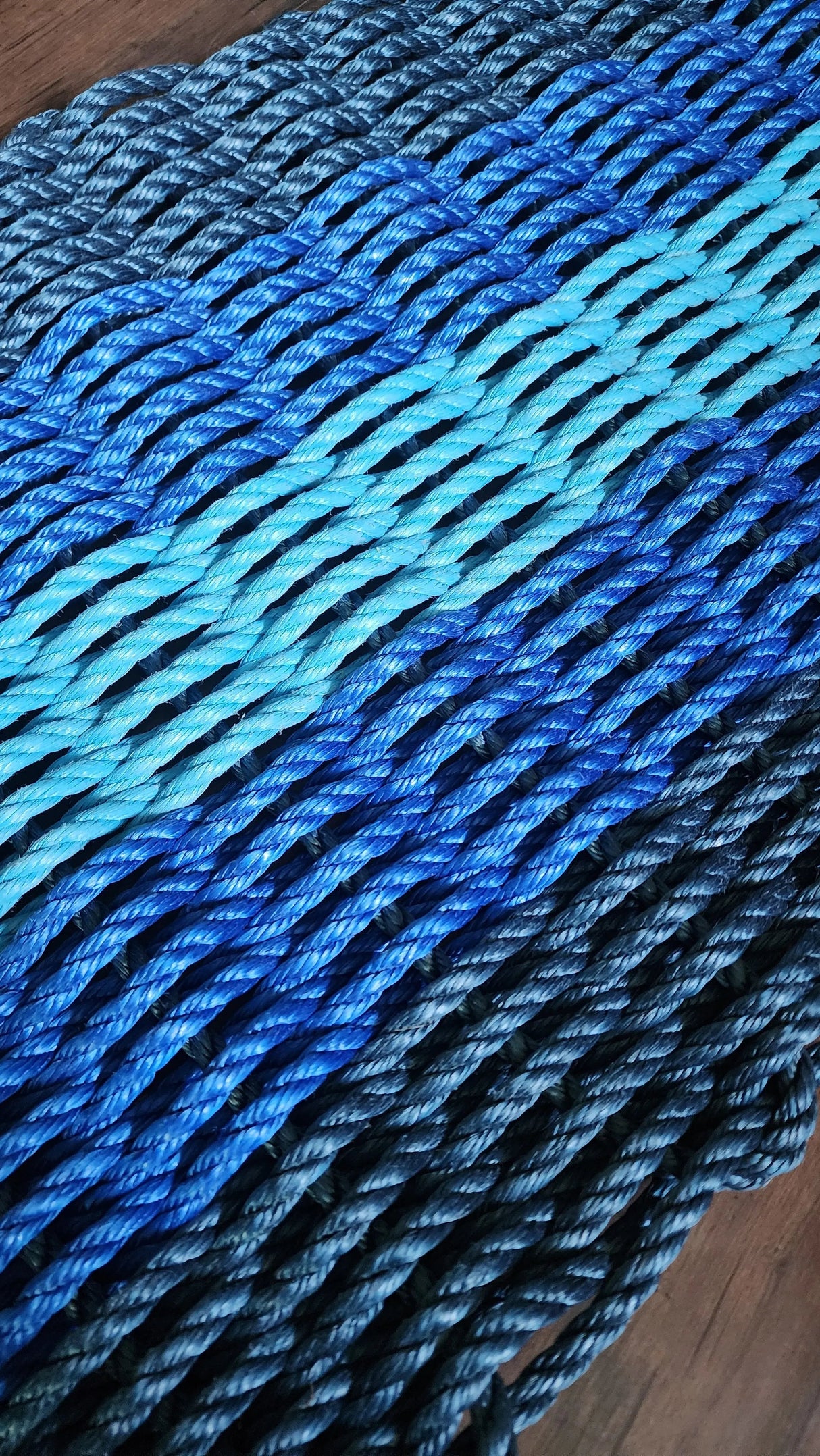 Five Stripe Lobster Rope Mat