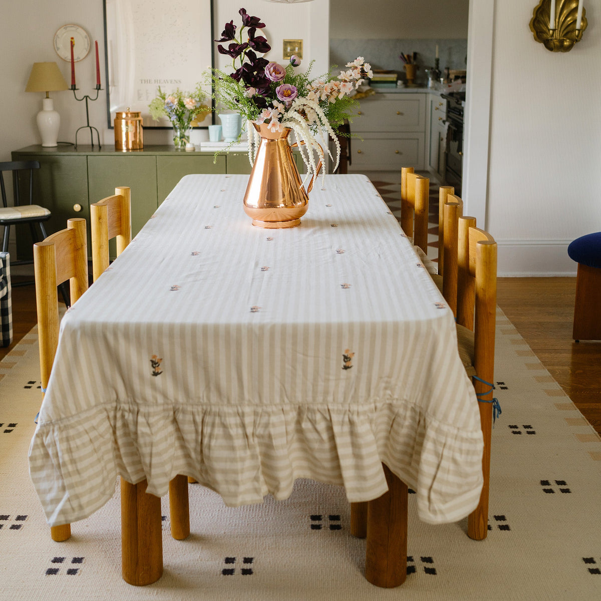 Frances Ruffled Tablecloth