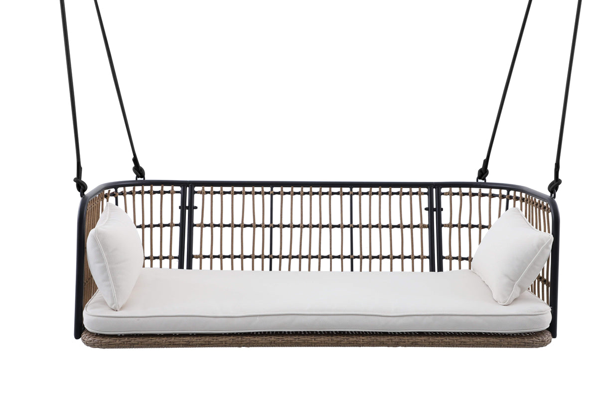 East Green Remy Porch Swing with Cushion