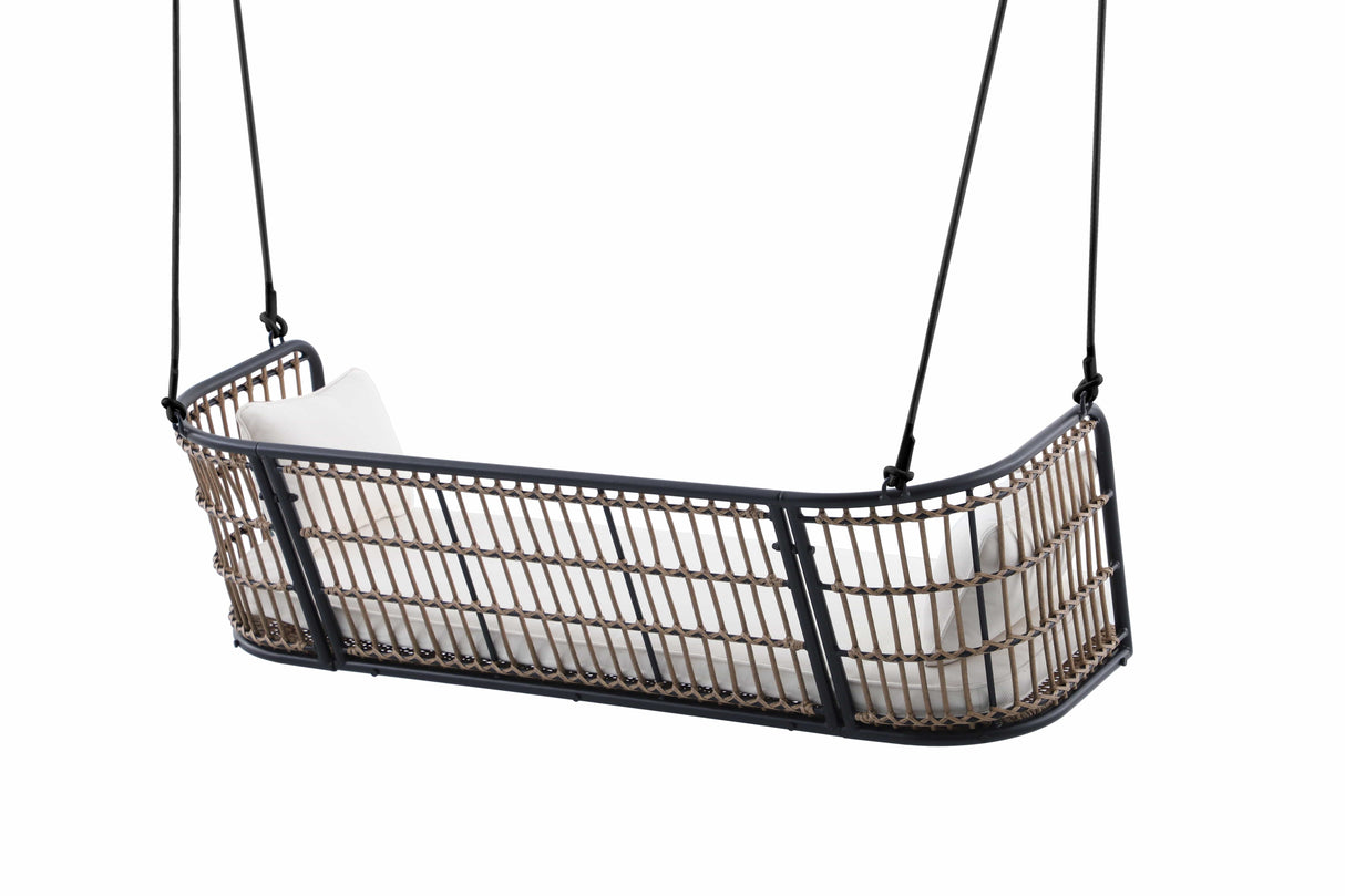 East Green Remy Porch Swing with Cushion