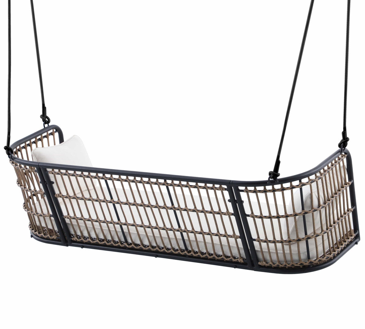 East Green Remy Porch Swing with Cushion