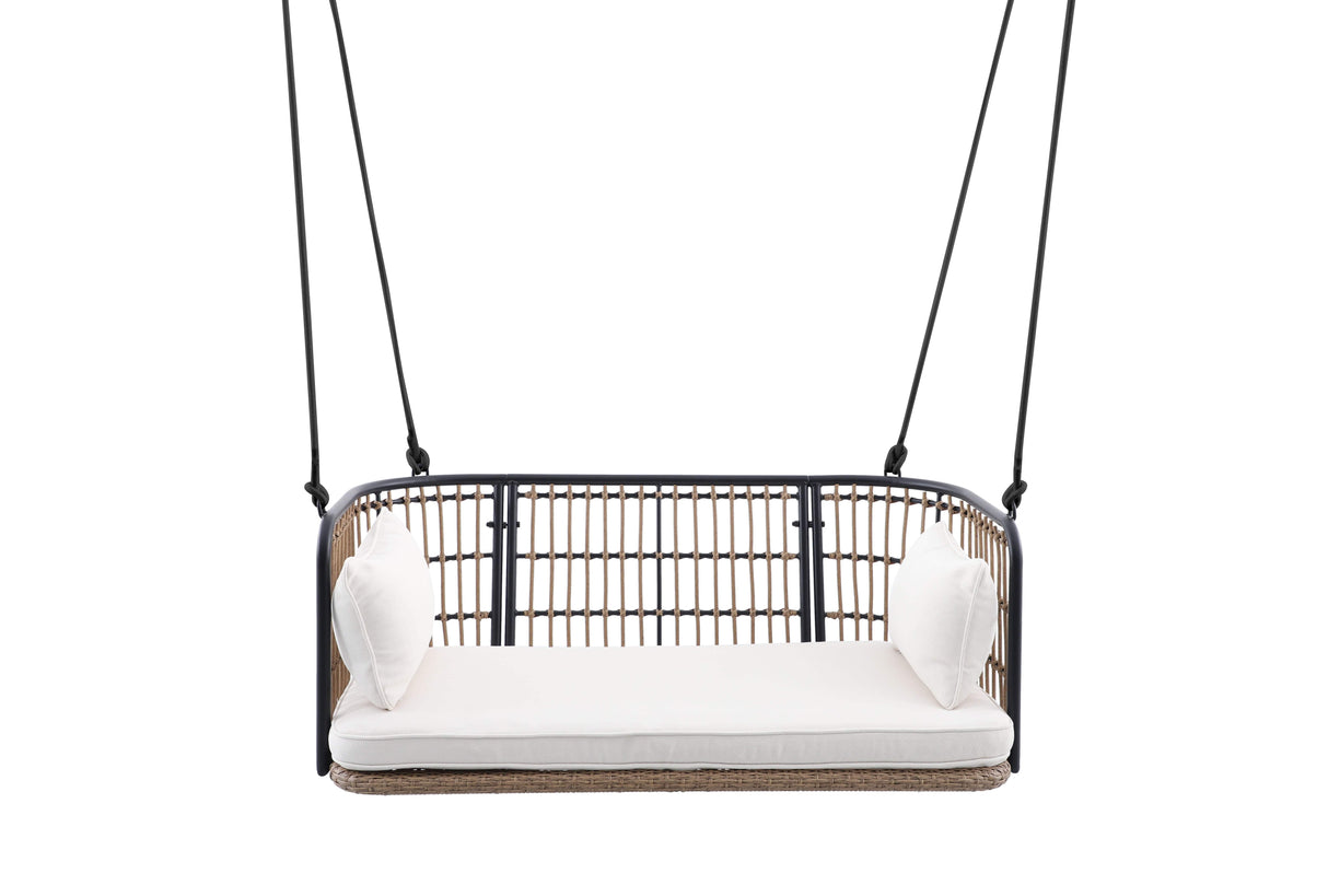 East Green Remy Porch Swing with Cushion