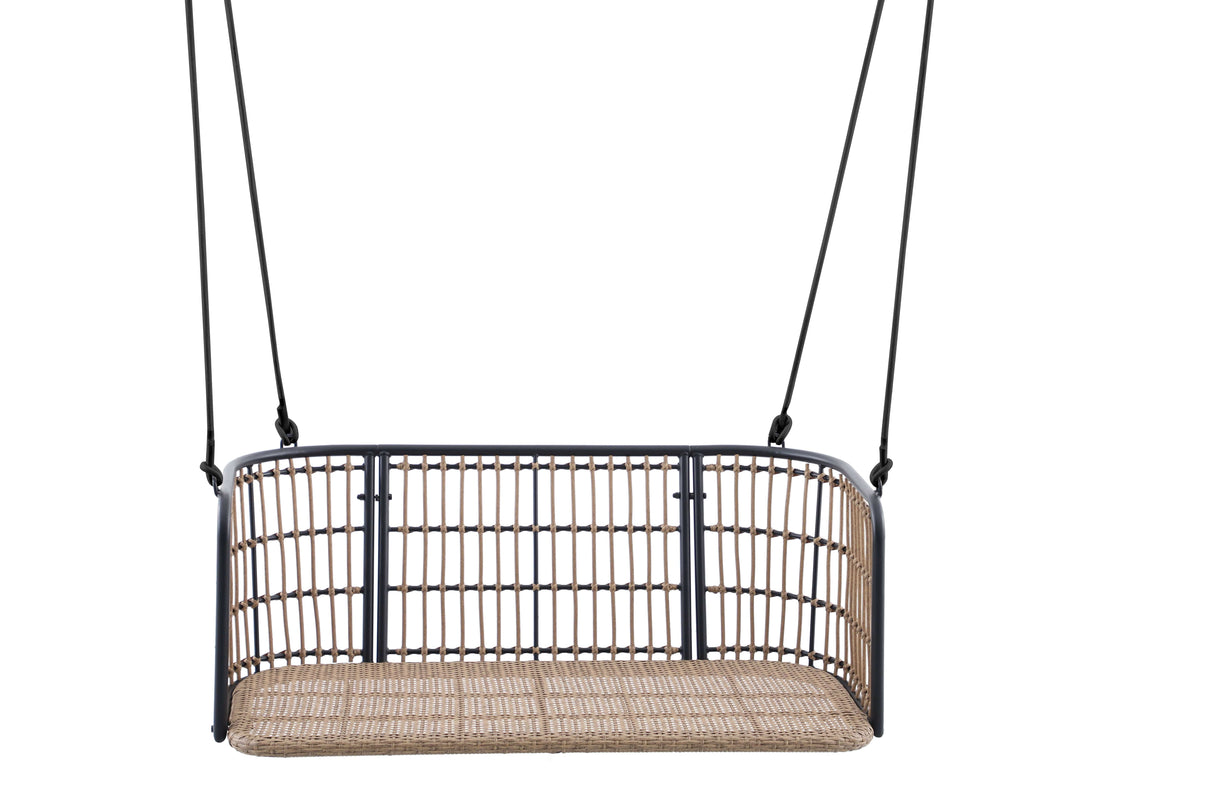 East Green Remy Porch Swing with Cushion