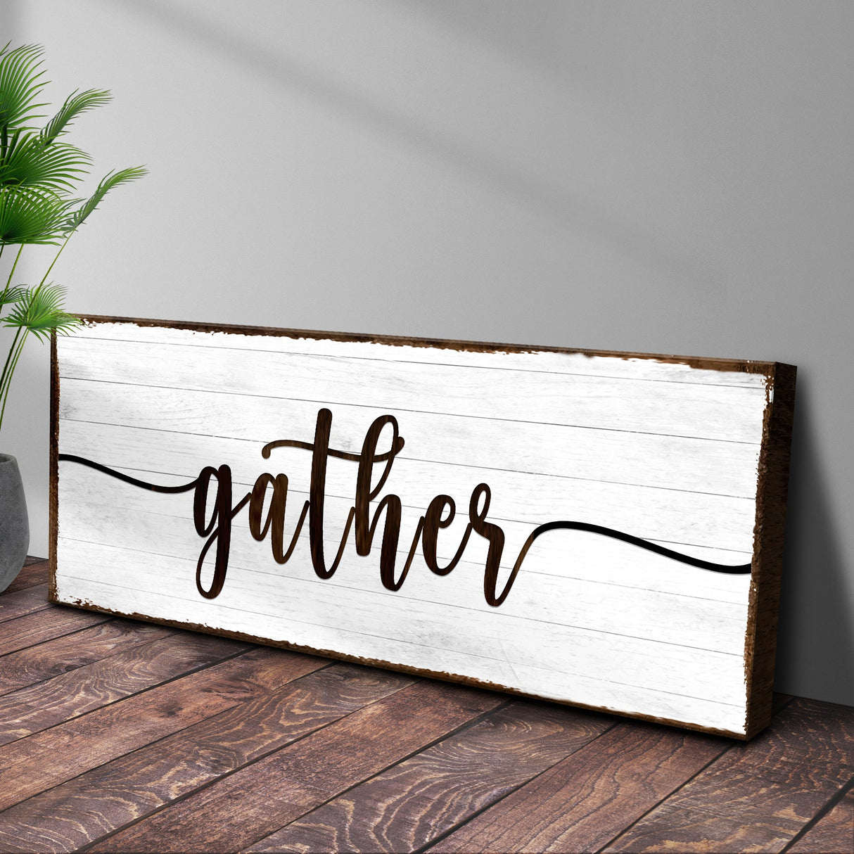 Gather Wall Art Sign