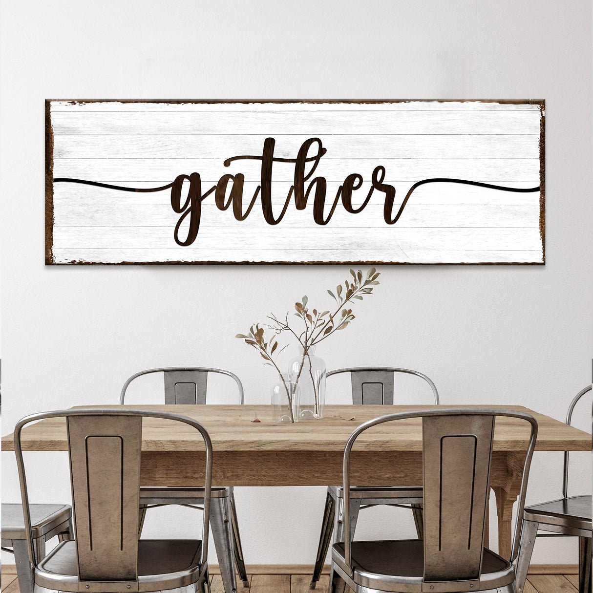 Gather Wall Art Sign