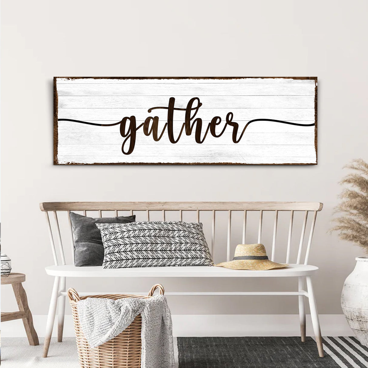 Gather Wall Art Sign