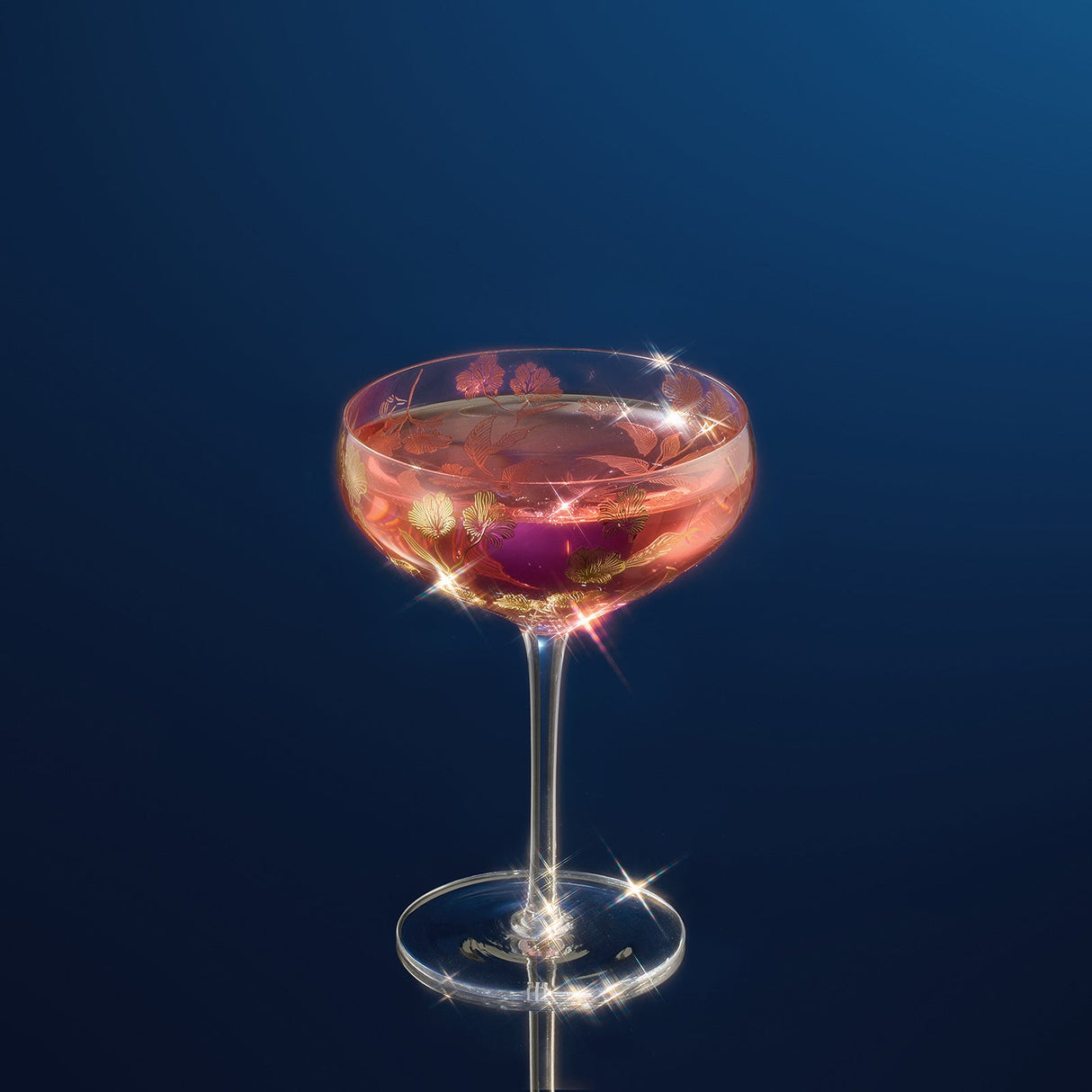 Trevi Champagne Coupe, Cocktail Glassware, Set of 2