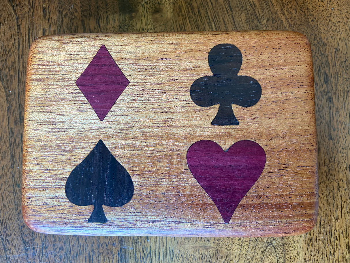 Handmade Bridge Set Box With Inlay