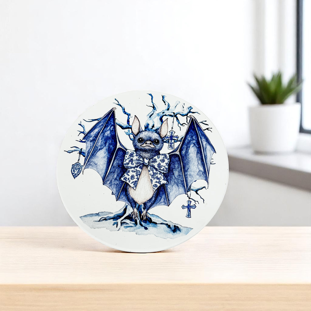 Chinoiserie Halloween Coasters