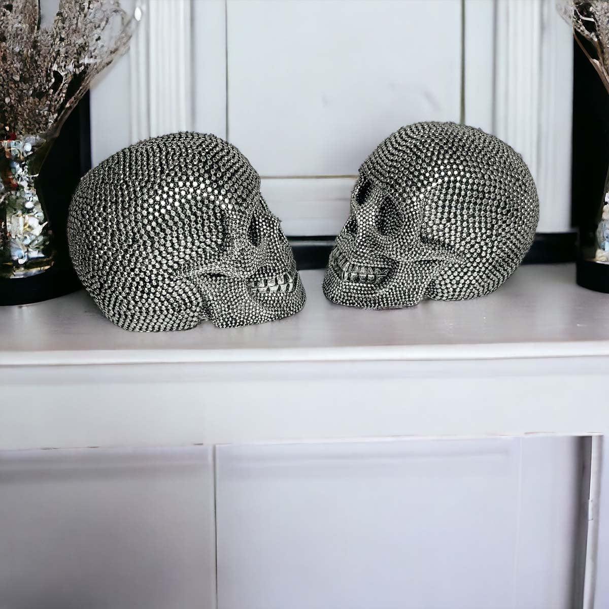 Tabletop Skull Statue