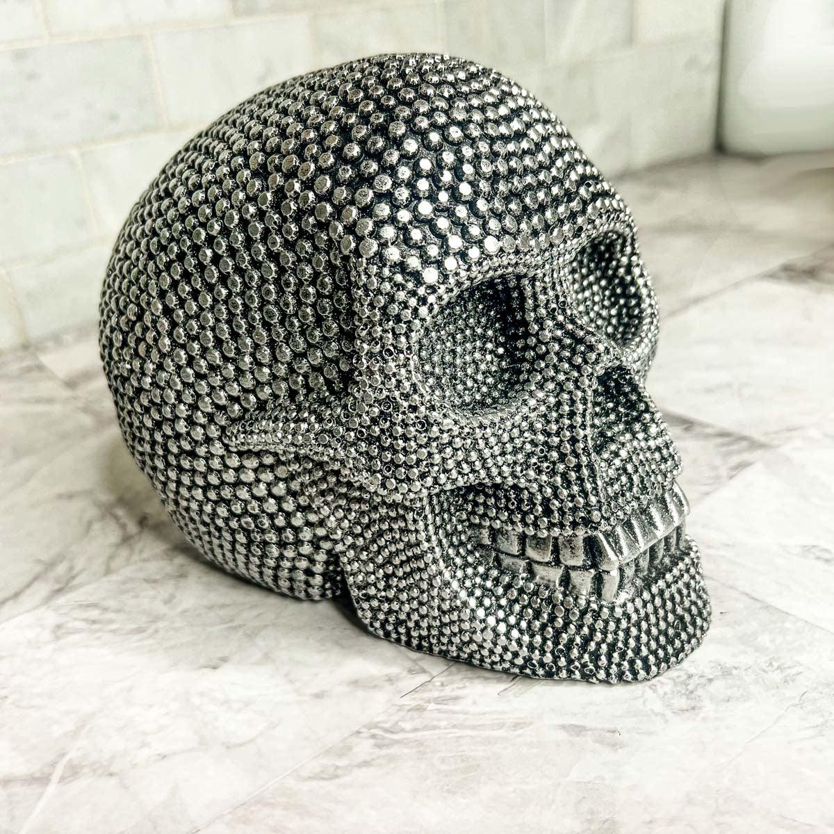 Tabletop Skull Statue
