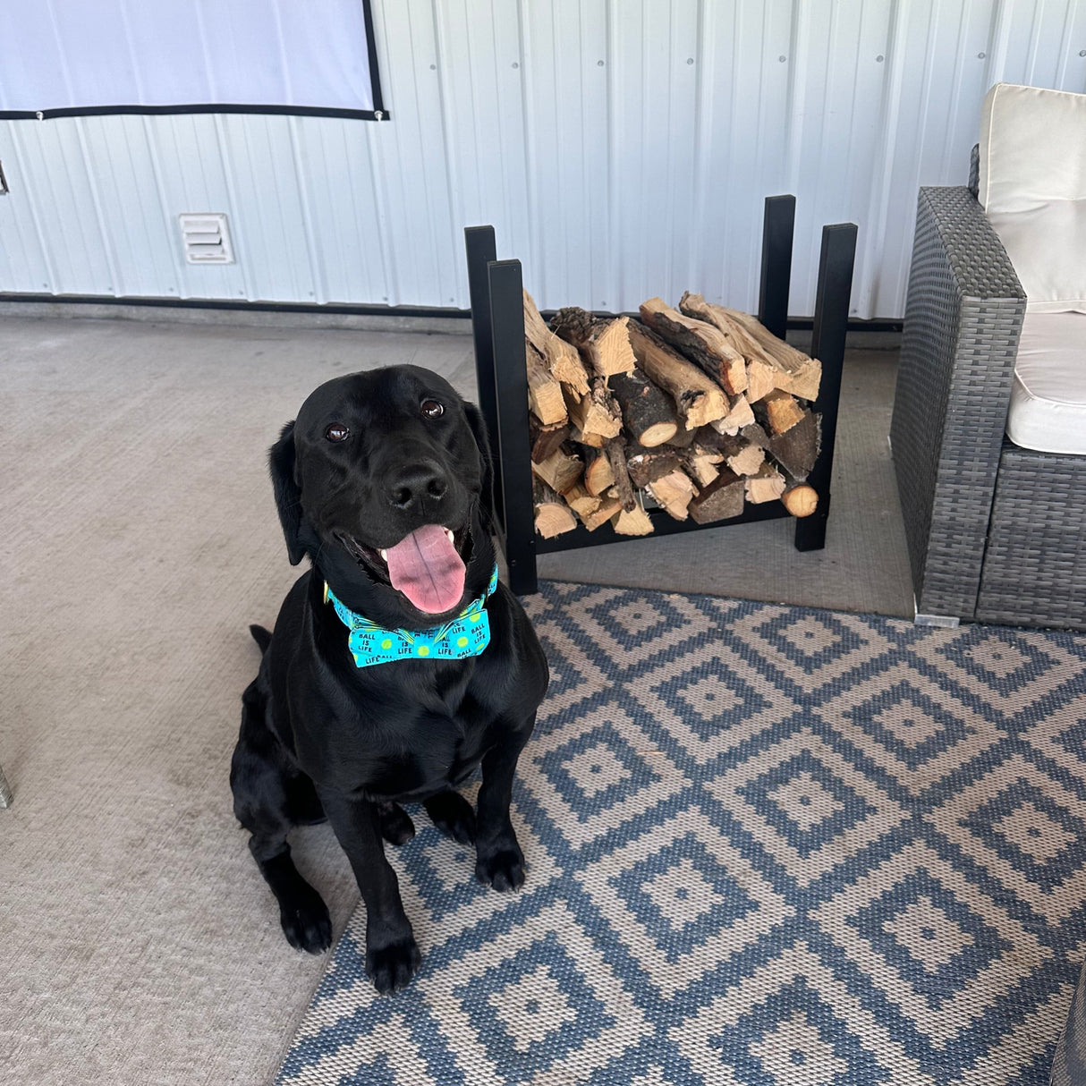 The Woodhaven 2ft Firewood Rack