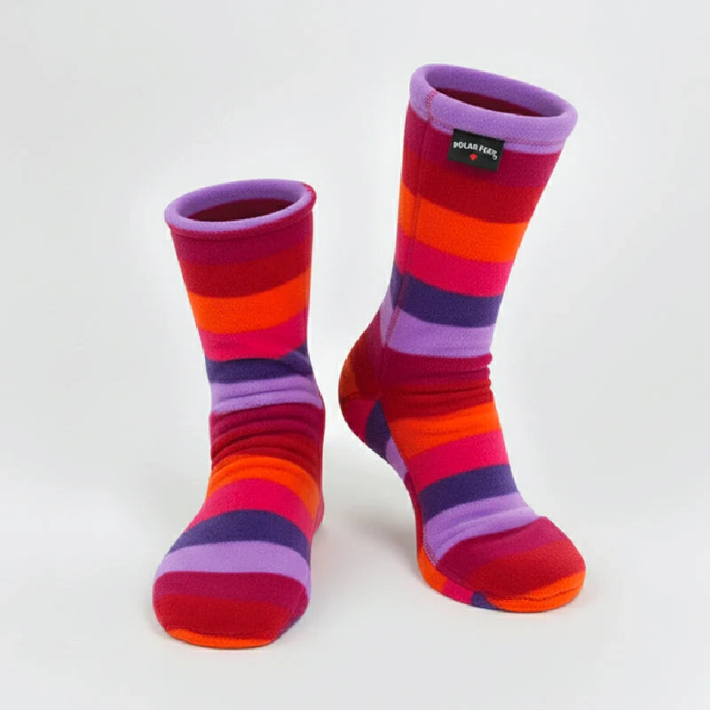 Kids' Fleece Socks - Jellybean