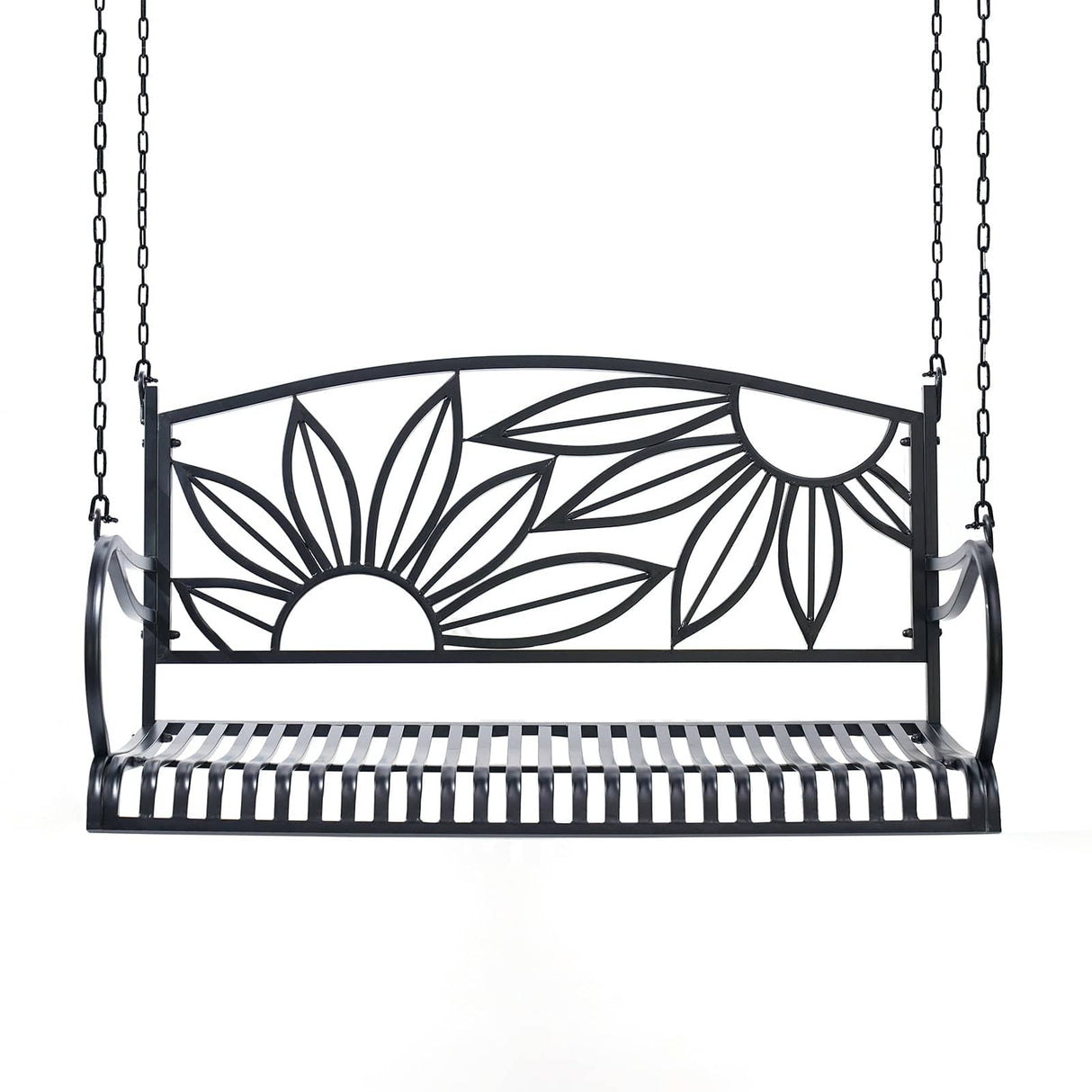 Live Casual Heavy Duty Mariposa Metal Porch Swing