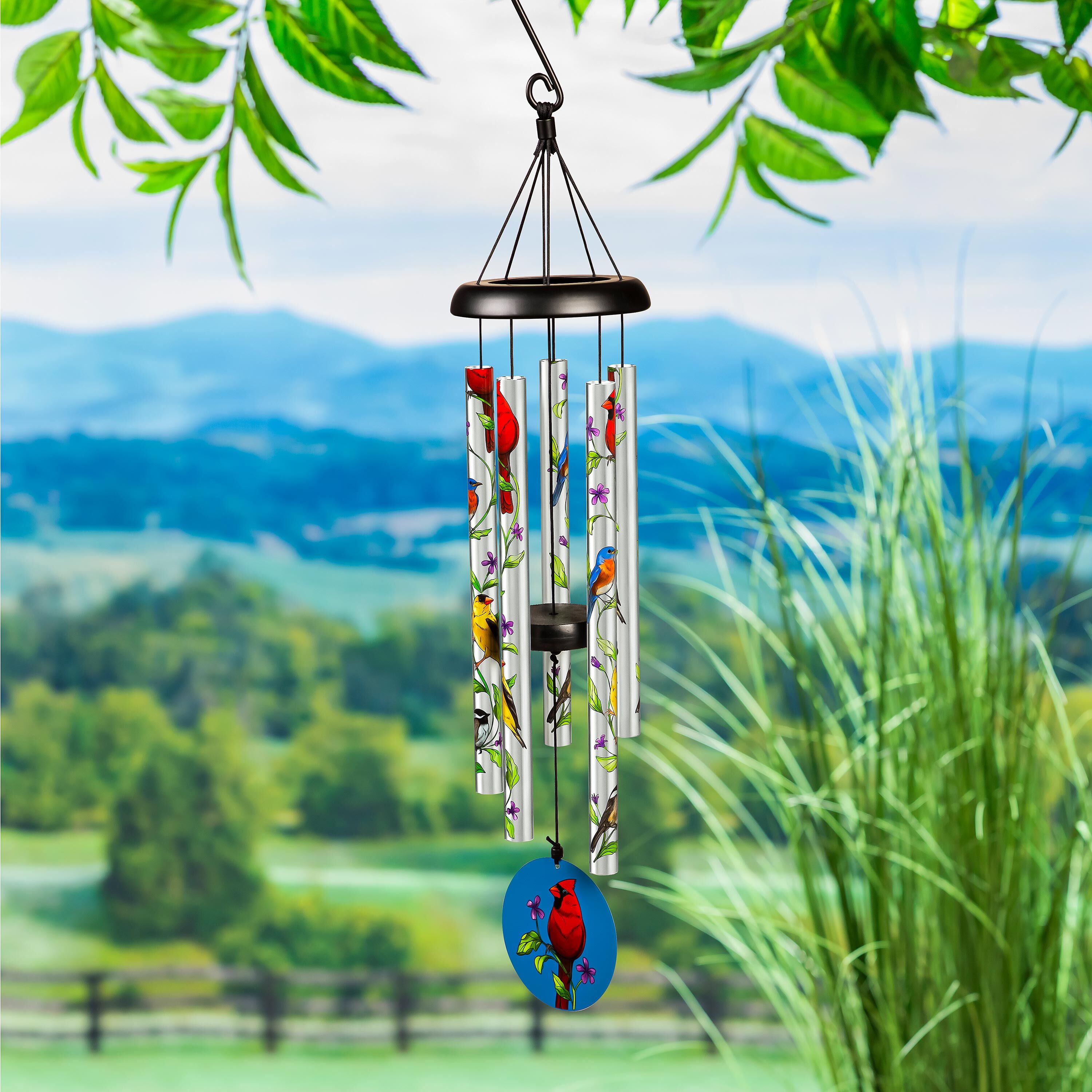 Cardinal Avria Hand Tuned Wind Chimes – Plow & Hearth
