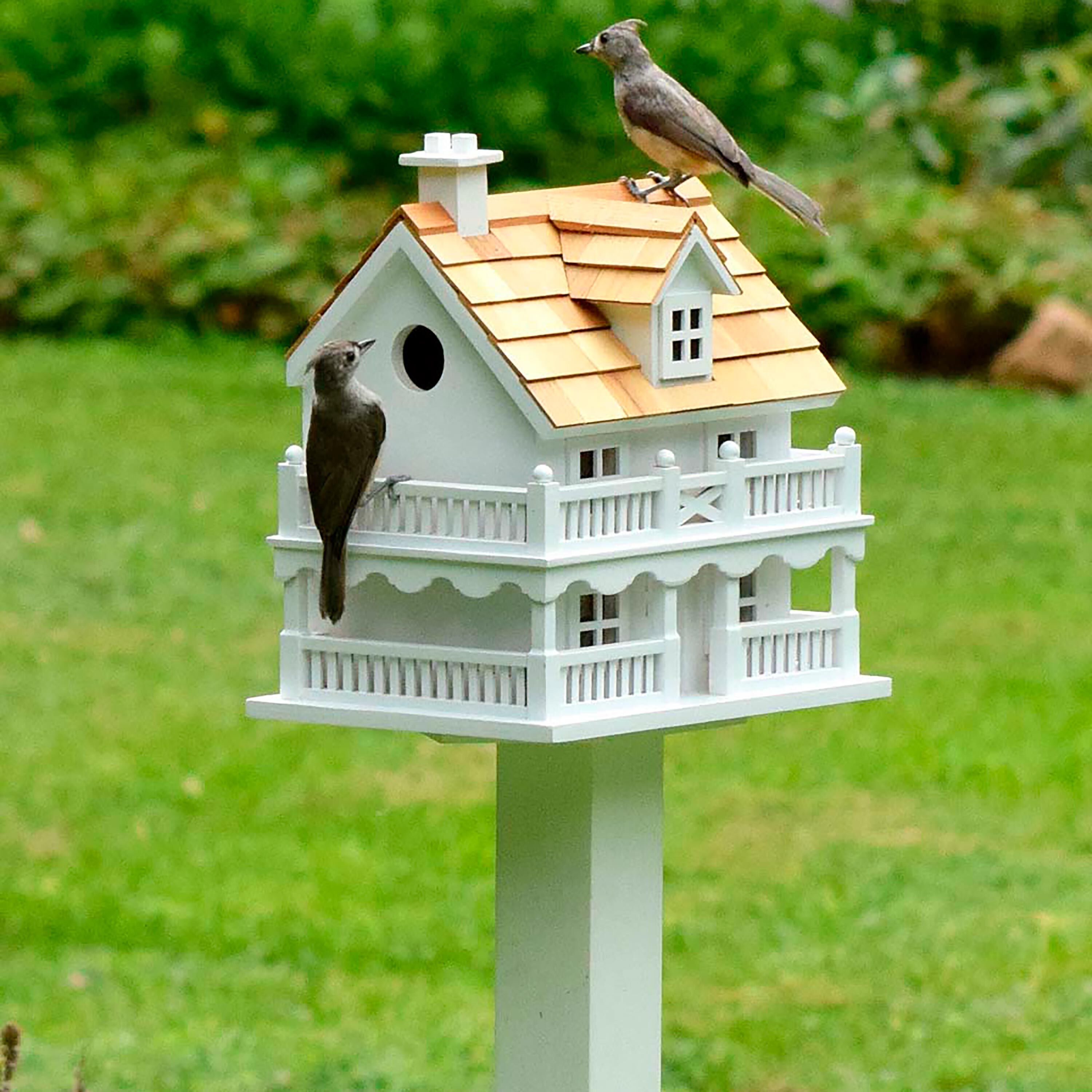 Wooden Cape Cod Birdhouse | Birdhouse | Plow & Hearth